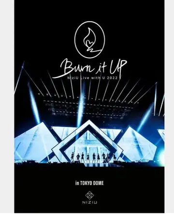 미개봉 새상품 NiziU 2022 'Burn it Up' Blu-ray