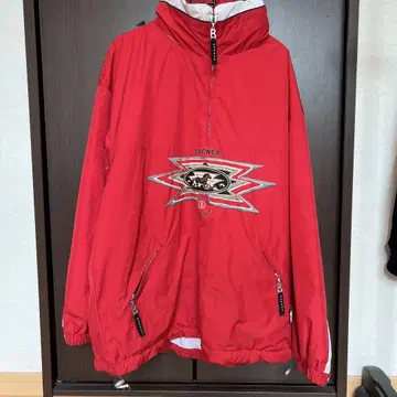 구제 의류 하프 지퍼 나일론 자켓