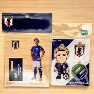 일본 대표 SAMURAI BLUE 도안  아크릴 스탠드 카드