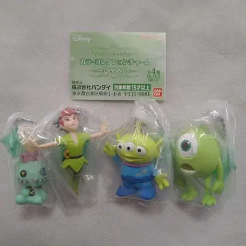 디즈니 캐릭터 컬러 컬렉션 참 green 전 4종 세트