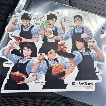 오토야 하이큐!! 그려내린 비주얼 보드