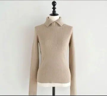 searoomlynn Multi넥 RIB 니트탑