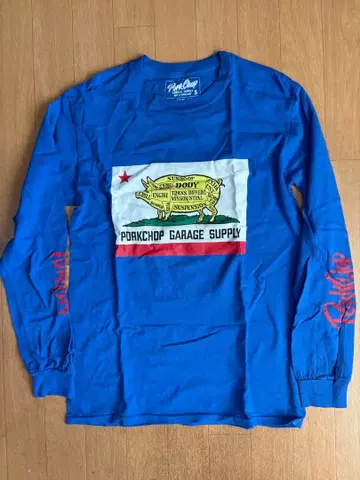 Pork Chop Garage Supply 긴팔 티셔츠 S 기무라 타쿠야