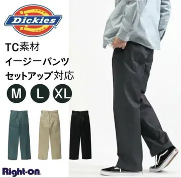 Dickies 디키즈 TC 소재 이지 팬츠 치노 팬츠 그레이