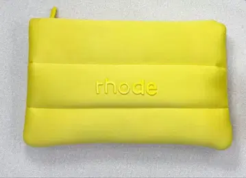 [ 새상품급 ] rhode skin 레몬 파우치