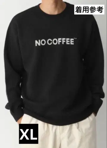 NO COFFEE 글로벌 워크 니트 풀오버 XL