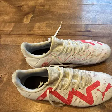 Puma 축구화 스파이크 화이트/핑크