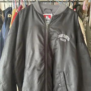 벤 데이비스 블랙 바시티 자켓 XL