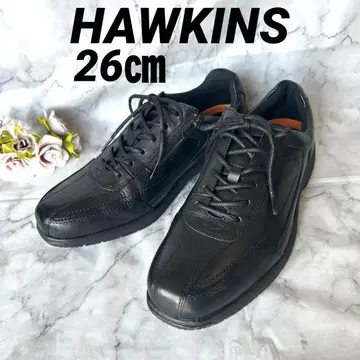 컨디션 최상 호킨스 트래블러 스니커즈 사이드 지퍼 블랙 26.0cm