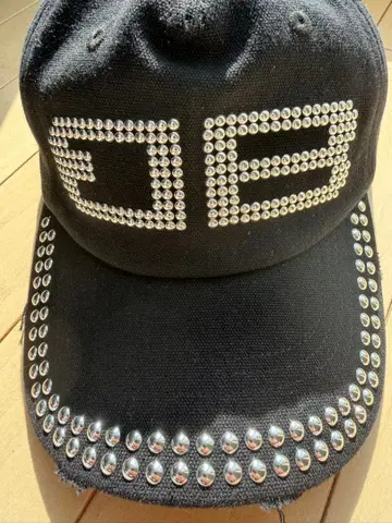 beeden bd studs damage cap 캡 블랙