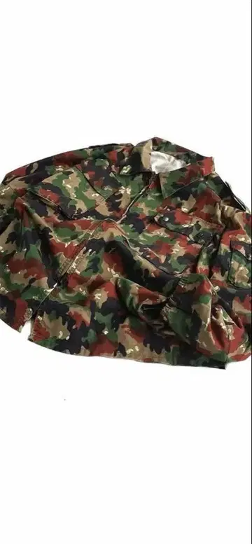 80's 스위스군 aimy m-83 alpencamo 필드 재킷