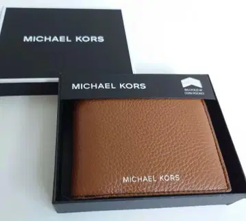 MICHAEL KORS 브라운 접이식 지갑 마이클코어스