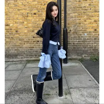 Bibiy. ANGELIQUE KNIT NAVY