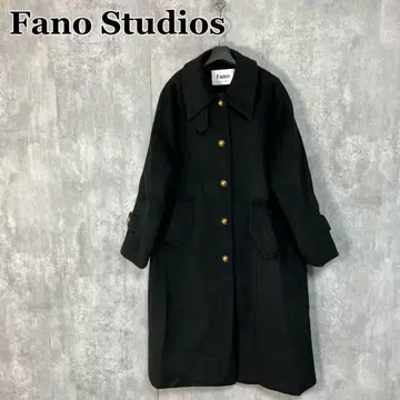 Fano Studios 2way 스탠드 카라 코트 S
