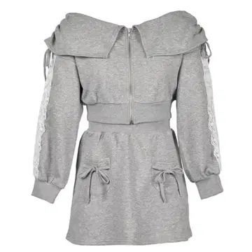 Rilly emulie Off-shoulder Sweat Setup