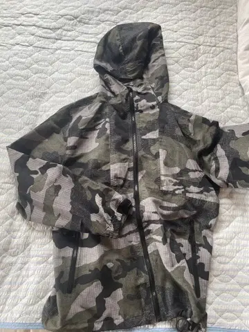 Woods 카모 패턴 카모플라주 마운틴 파카 L 사이즈