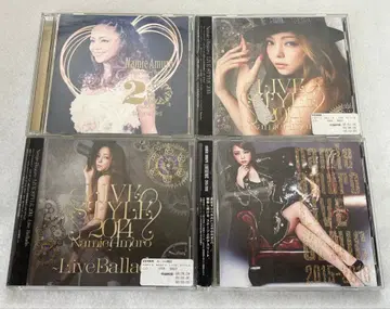 아무로 나미에 렌탈 한정판 CD 라이브 앨범 4장 세트