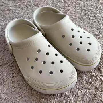 Crocs 클래식 클로그 화이트 남성용