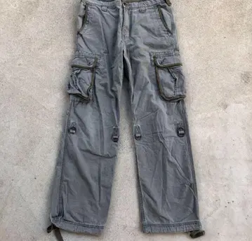 90s 빈티지 카고 팬츠 파라슈트 팬츠