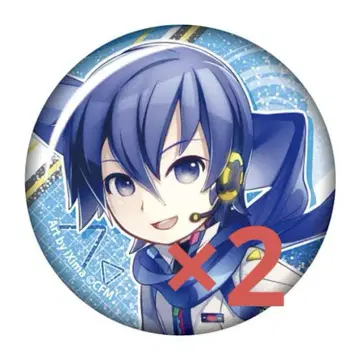 KAITO 글리터 캔뱃지 2개 세트