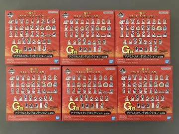 제일복권 스트리트 파이터 G상 아크릴 스탠드 컬렉션 6개 세트