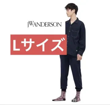[ UNIQLO x JW ANDERSON ] 플란넬 파자마 긴팔 그린 L