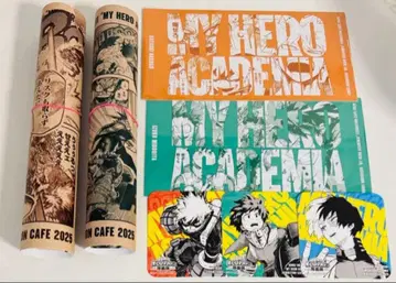 히로아카 원화전 카페 후드 혜택 런치 매트 미도리야 이즈쿠