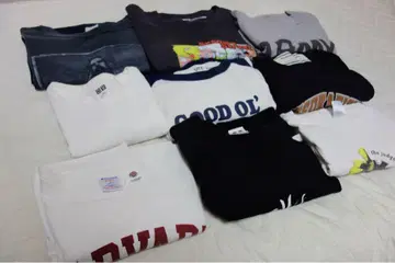 구제 의류 묶음 판매 남성용 T셔츠 오니츠카타이거 챔피온