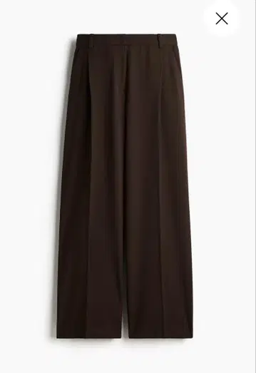 H&M 슬랙스 브라운