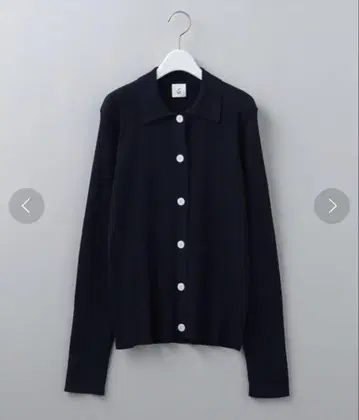 6(ROKU)RIB SHIRT CARDIGAN