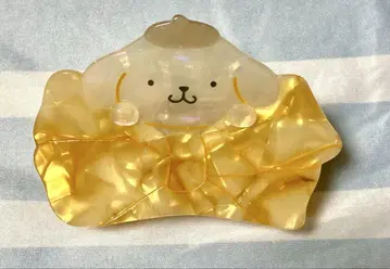 메조풀x산리오 콜라보 헤어 클립 폼폼푸딩