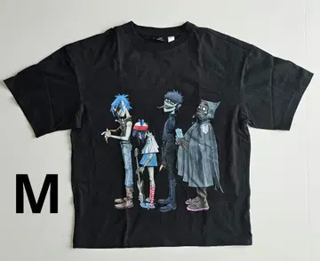 [ 새상품급 ] Gorillaz x H&M 오버 사이즈 T셔츠 M