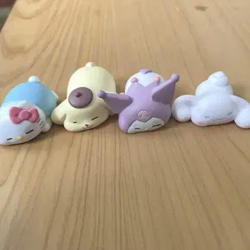 후뉴마루 스타일 피규어 나른한 믹스 가챠가챠 산리오 4점 세트