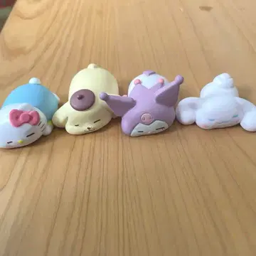 후뉴마루 스타일 피규어 나른한 믹스 가챠가챠 산리오 4점 세트