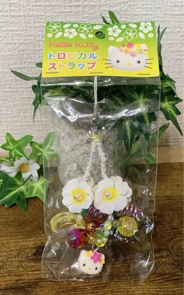 산리오 헬로키티 트로피컬 스트랩 2001 레어