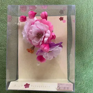 핑크 계열 꽃 장식 꽃마음