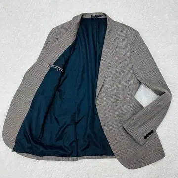 레어 사이즈 자라 테일러드 자켓 글렌체크 3XL 상당