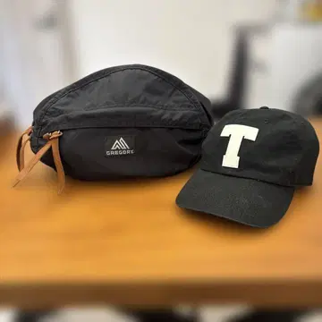 GREGORY 바디백 & TMT 캡 세트