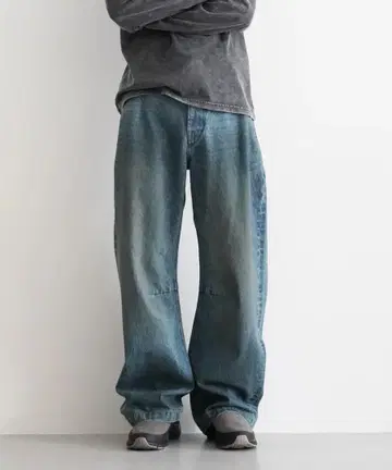 KAIKO 와이드 데님 'INDIGO' size 1