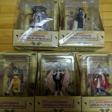선계전 봉신연의 리얼 피규어 컬렉션 5체 세트