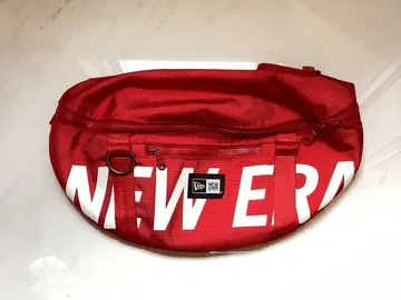 NEW ERA 레드 바디백 웨스트 파우치