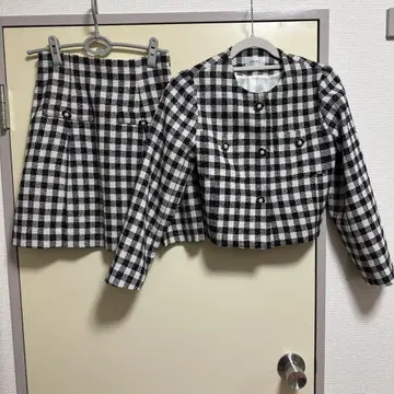 deicy 셋업 트위드 자켓 스커트