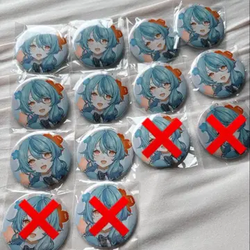 니지산지 TDC 타마노이 나나 캔뱃지 도쿄돔 시티 10점