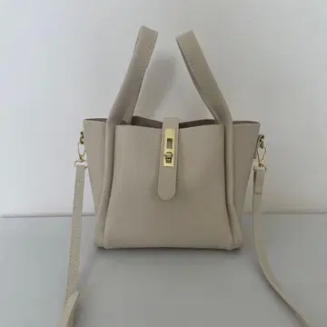 베이지 미니 숄더백