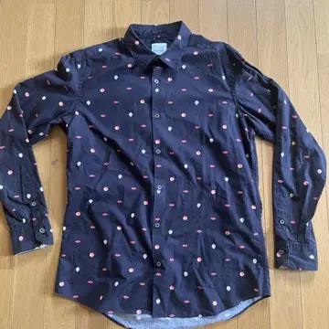 Paul Smith 립 패턴 긴팔 셔츠 L