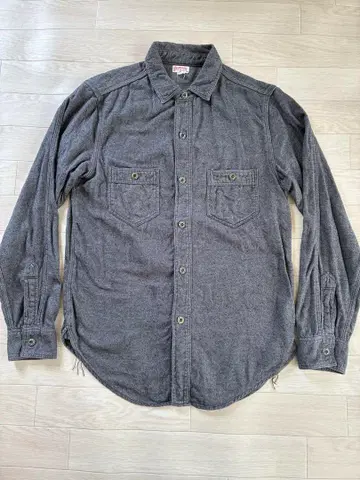 프리휠러스 FREEWHEELERS 긴팔 셔츠 그레이 블루