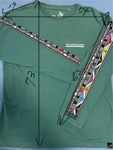 go slow caravan 롱 T [ XL ]
