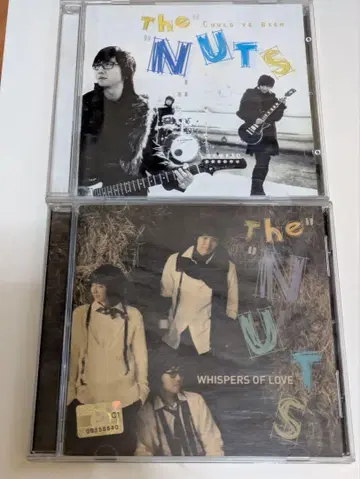 the NUTS WHISPERS OF LOVE CD 외 1매의 2매 세트