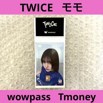 TWICE 모모 wowpass Tmoney 와오패스 IC 카드 한국