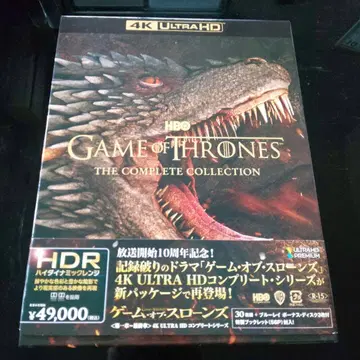 왕좌의 게임 시즌 1~최종 시즌 4K ULTRA HD 컴플리트